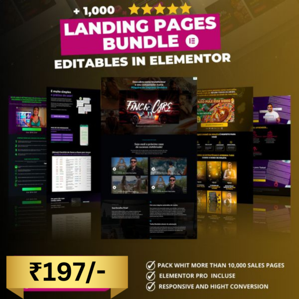1000+ Premium Landing Page Templates