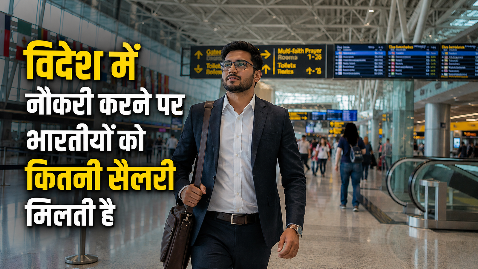 विदेश में नौकरी करने पर भारतीयों को कितनी सैलरी मिलती है