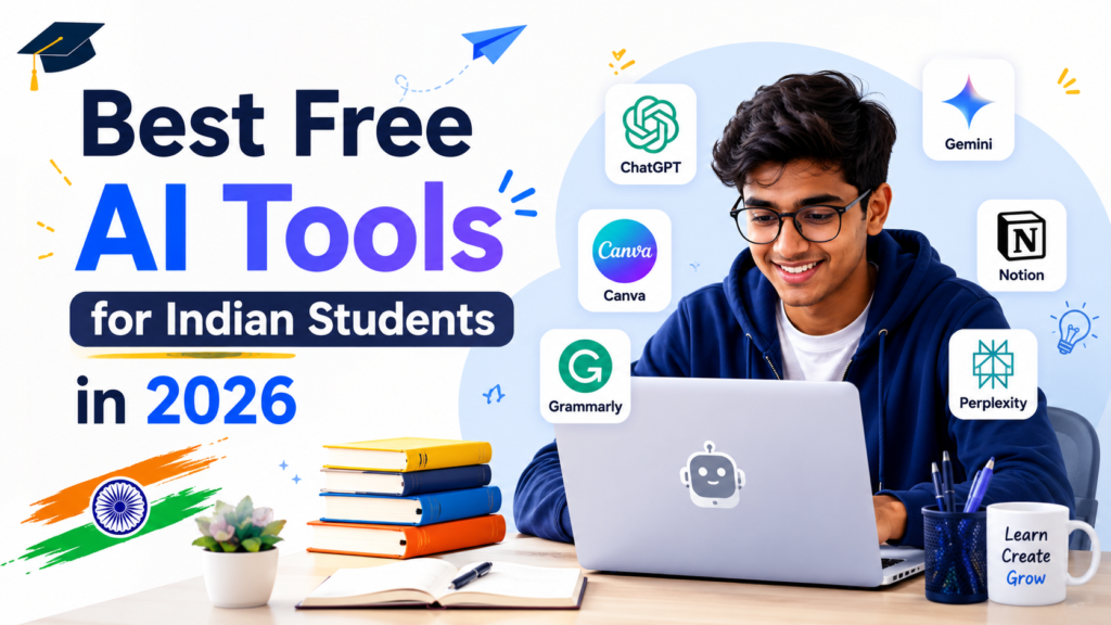 Best Free AI Tools for Indian Students in 2026