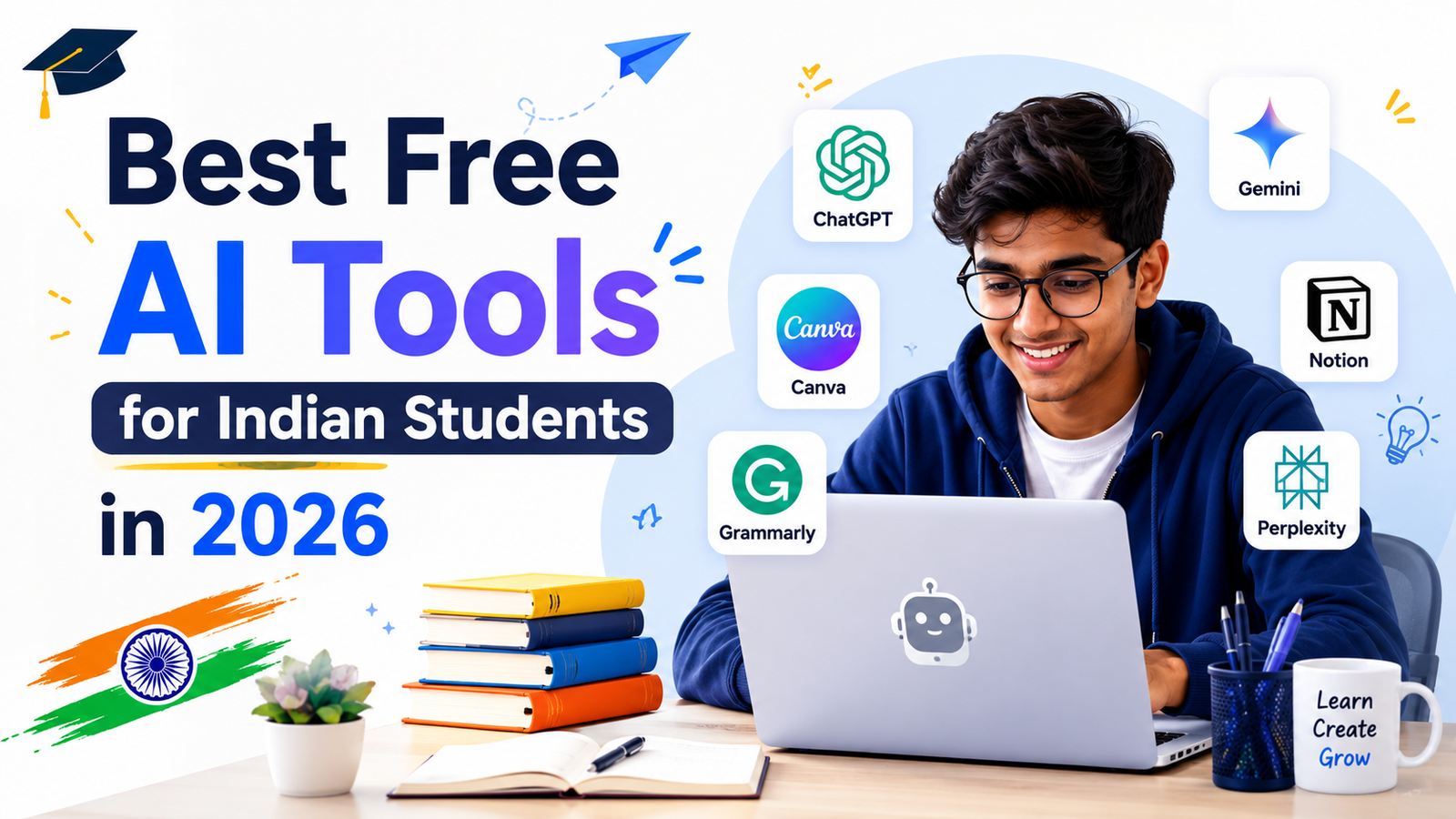Best Free AI Tools for Indian Students in 2026