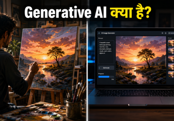 Generative AI क्या है और यह कैसे काम करता है?