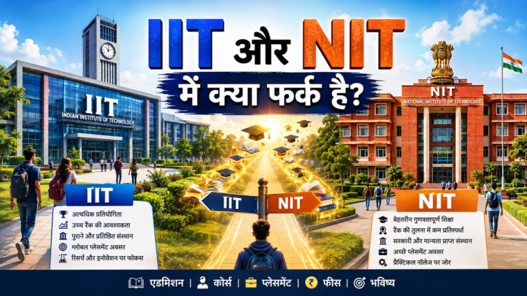 IIT और NIT में क्या फर्क है?
